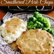 Crock Pot Smothered Pork Chops