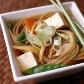 Asian Tofu-Noodle Soup