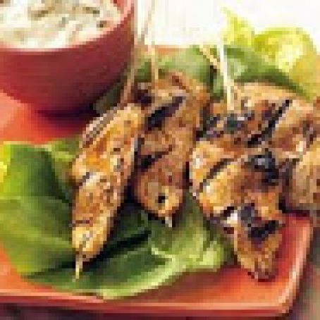 Grilled Buffalo Chicken Sticks