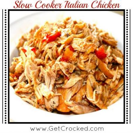 Clean Eating Slow Cooker Italian Chicken