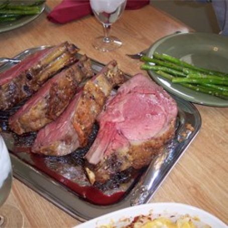 Garlic Prime Rib