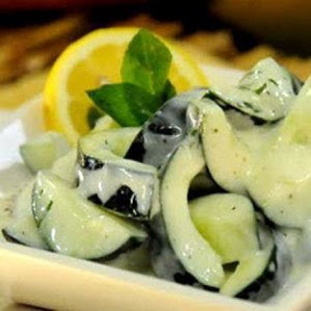 ENSALADA DE PEPINO ESTILO ARABE