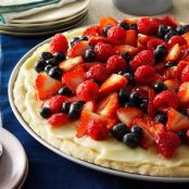 Vanilla Cream Fruit Tart Recipe