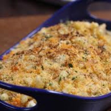 Macaroni and Cheese with Crab
