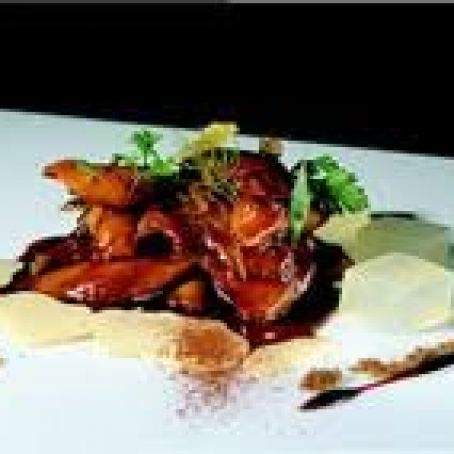 Civet of Rabbit with Hot Apple Gelatin