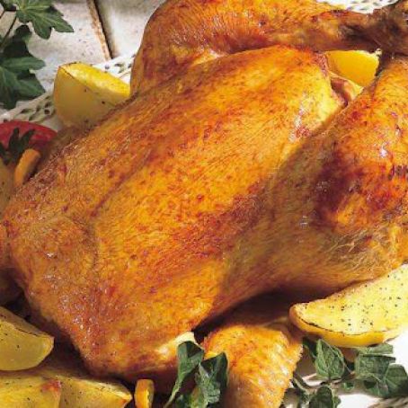 Garlicky Roast Chicken