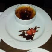 rhubarb creme brulee