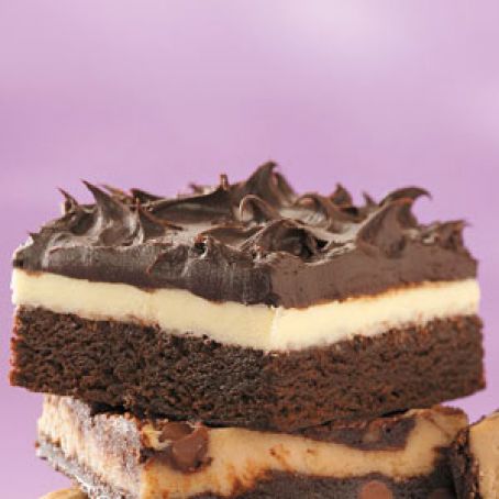 Double Frosted Brownies Recipe