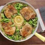 One-Pot Chicken + Spring Rice