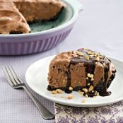 Chocolate-Peanut Butter Ice Cream Pie