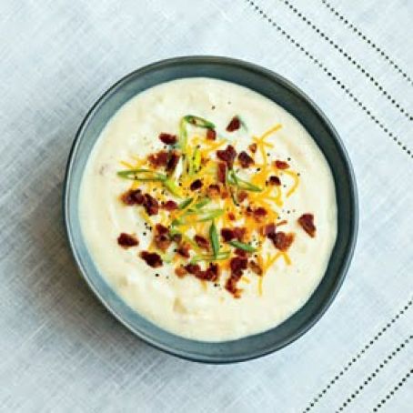 Creamy Potato Soup with Bacon
