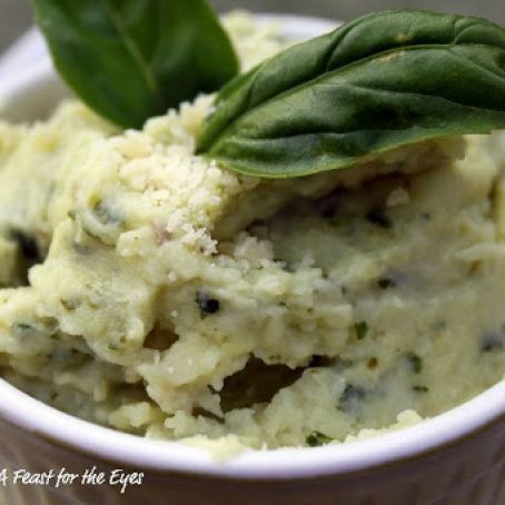 Potato Basil Puree