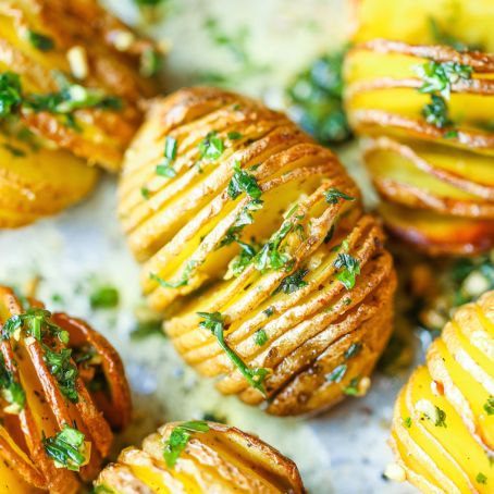 MINI HASSELBACK POTATOES