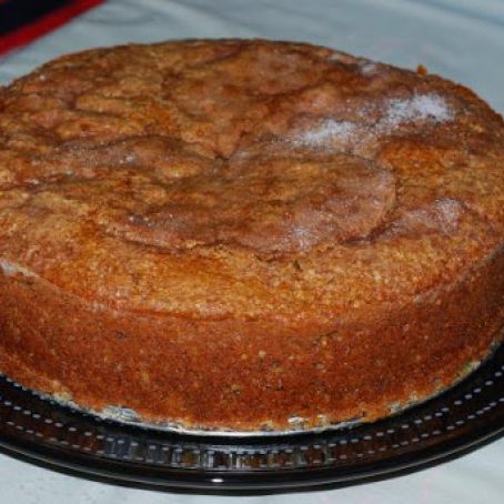 Spiced Apple and Almond Cake