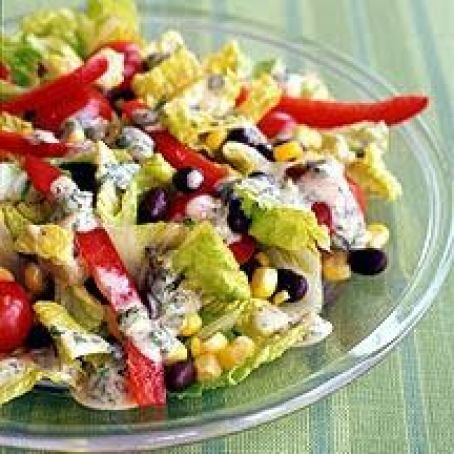 Sante Fe Salad with Chili-Lime Dressing (Weight Watchers)