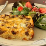 Breakfast Casserole w/Cream Gravy