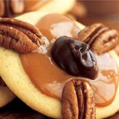 Caramel Pecan Turtle Cookies