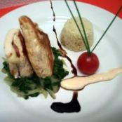 PECHUGA DE POLLO RELLENA DE QUESO GOUDA