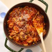One-Pot Meatballs & Pasta Os