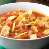 Southwestern Chicken Tortilla Soup Recipe