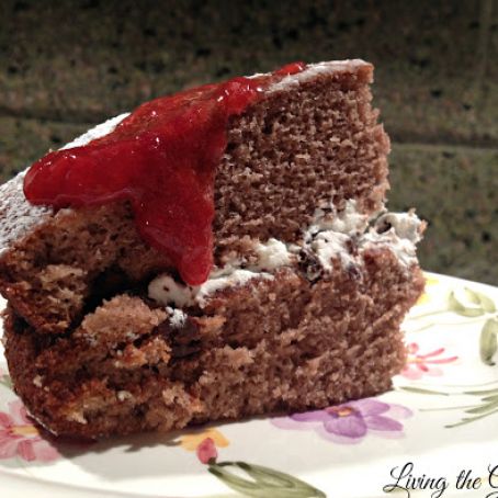 Naked Chocolate Cake