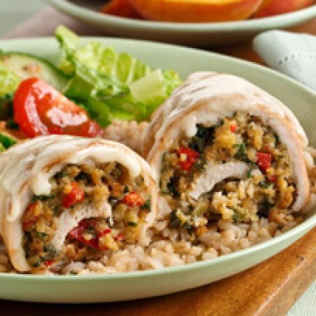 Spinach-Stuffed Chicken Breasts