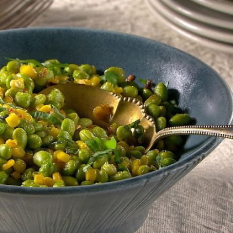 Sauteed Corn and Edamame