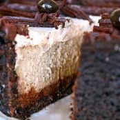 Cappuccino Fudge Cheesecake