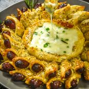 PIGS IN A BLANKET BAKED BRIE