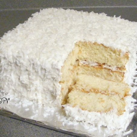 Coconut Fluff Cake