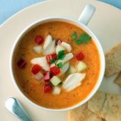 Mango Crab Gazpacho