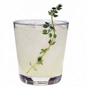 Thyme and Lime Lemonade