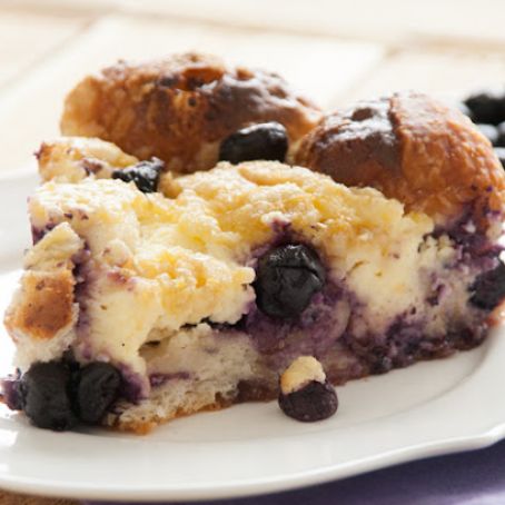 Blueberry Cream Cheese Pull Apart