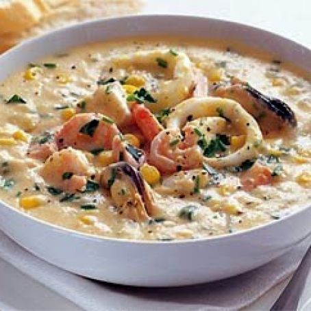 CHOWDER DE FRUTOS DE MAR