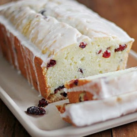 Cranberry-Orange Bread with Grand Marnier Glaze