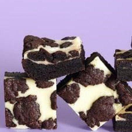 Black-and-White Cheesecake Squares