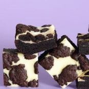 Black-and-White Cheesecake Squares