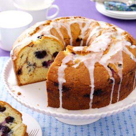 Blueberry Sour Cream Coffee Cake Recipe