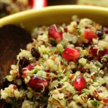 Quinoa Salad With Currants And Pistachios