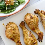 Baked Chicken with Dijon and Lime