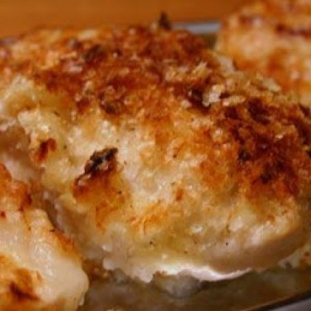 Potato Crusted Chicken Breasts