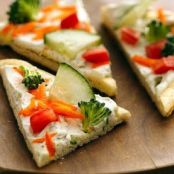 Easy Crescent Vegetable Pizza