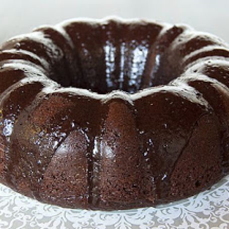 Red wine chocolate cake