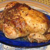 Southern Roast Chicken With Cornbread Stuffing