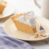 Orange Pumpkin Chiffon Pie