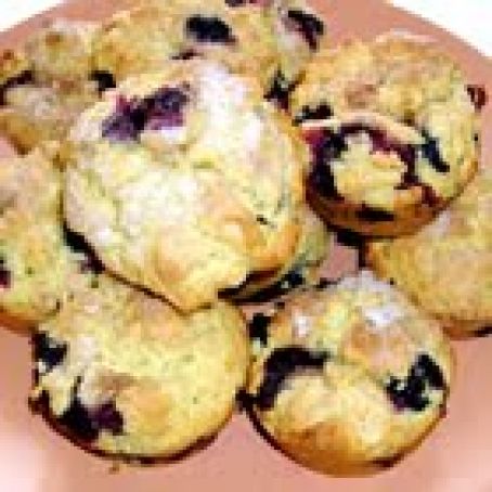Blueberry Oat Muffins