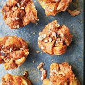 Caramel Croissant Bread and Butter Puddings
