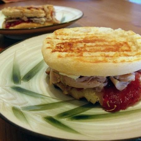 Cranberry Turkey Paninis
