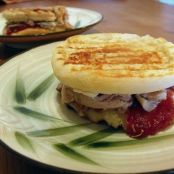 Cranberry Turkey Paninis