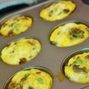 Sausage, Veggie, and Egg “Muffins”